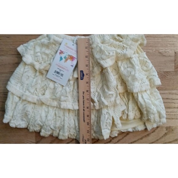 Masala Kids Girls' Little Angel Ruffle Skirt Lace Size 3 Years old New with Tags - Picture 6 of 8